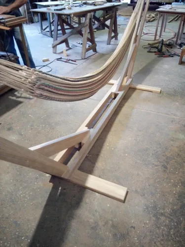 Base De Madera Para Hamaca