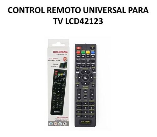 Control Remoto Universal Para Tv Lcd42123