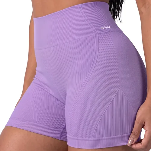 Short Academia Feminino Poliamida Selene Zero Transparência