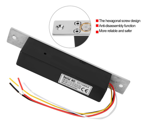 Control De Acceso Por Inducción Con Cerradura Eléctrica Dc12
