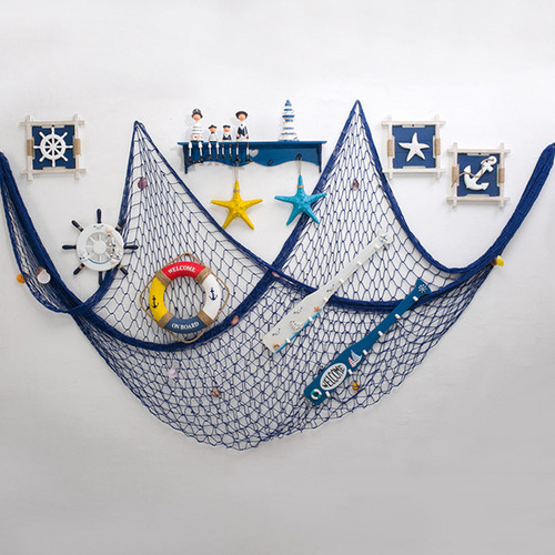 Nuevo Red De Pesca, Decoración De Red, 2 Unidades