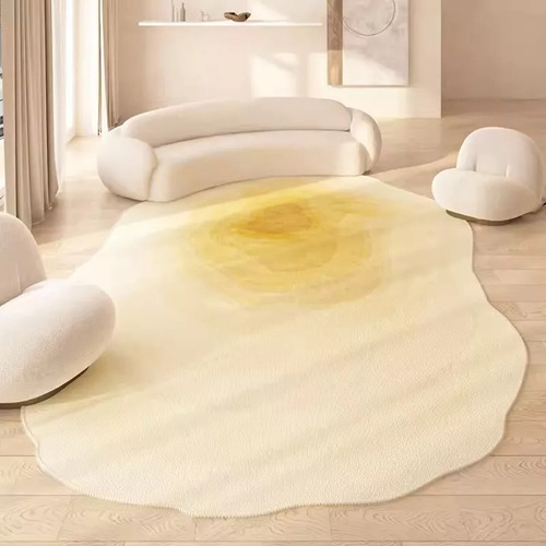 Alfombra Minimalista Pelo Corto Para Sala Dormitorio M4