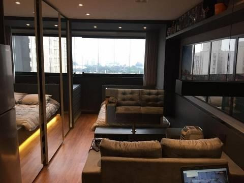 Imagem 2 de 5 de Apartamento, 35 M² - Venda Por R$ 620.000,00 Ou Aluguel Por R$ 3.600,00/mês - Vila Olímpia - São Paulo/sp - Ap16182