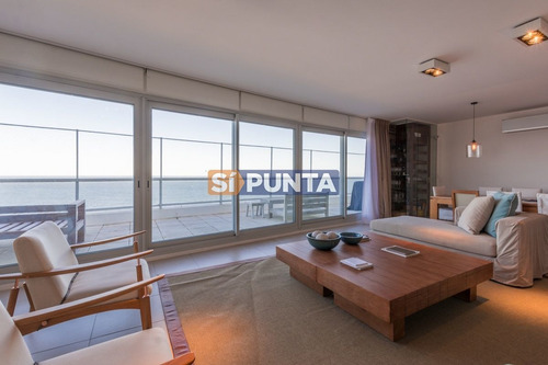 Imagen 3 de 30 de Apartamento Penthouse, 4 Dormitorios Y Dependencia, Brava, Punta Del Este, Venta