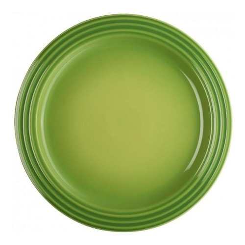 Prato Raso De Cerâmica 27 Cm Verde Palm Le Creuset