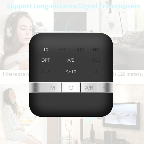 Receptor De Transmisor Bluetooth 5,0 Profesional Adaptador