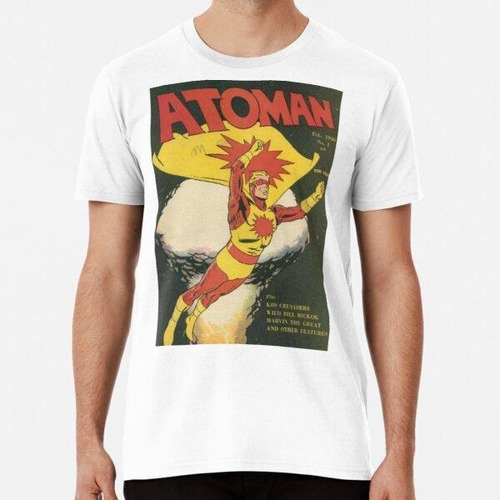 Remera Atoman Vintage Comics Superhéroe Algodon Premium