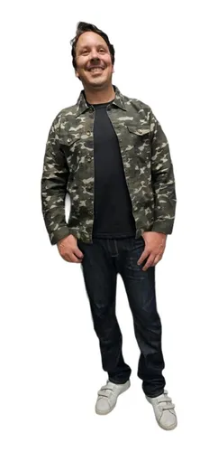 Jaqueta sarja camuflada masculina 2025