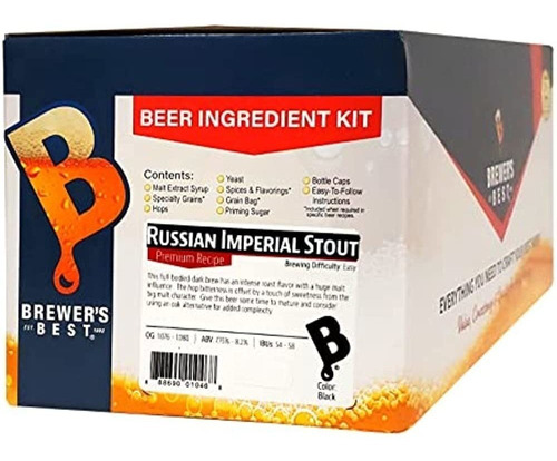 Kit De Ingredientes De Cerveza Rusa Imperial Stout Homebrew