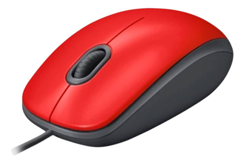 Mouse Logitech M110 Silent Optico Usb Rojo 910-006755 3btnes