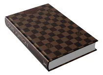 Comprar Livro Caixa G Coleção Moda Louis Vuitton Damier Marrom