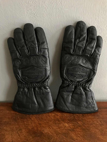 Guantes Harley - Davidson Originales En Piel Genuina Talla L