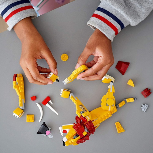 Lego Creator - Kit De Construcción De Juguetes 3 En 1 Wild L