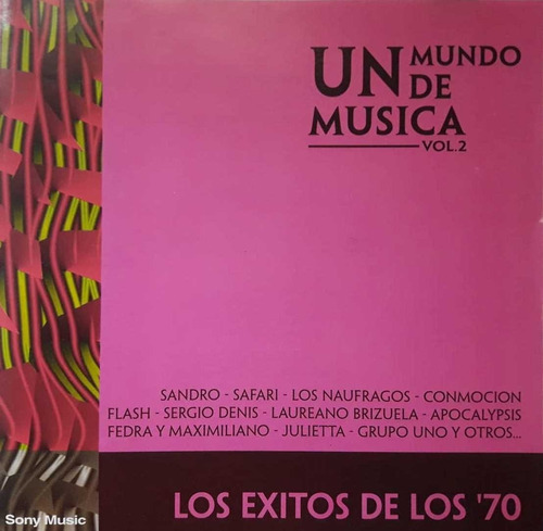 Un Mundo De Musica Los Exitos De Los 70s Sandro Denis Cd P 