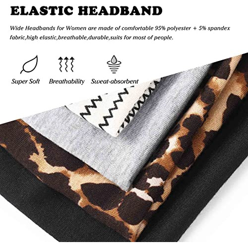 Diademas Boho Acenail Para Mujer, Bandas Anchas Para La Cabe