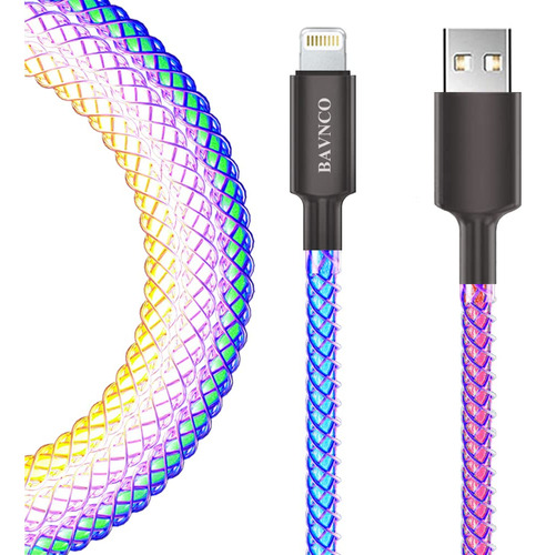 Bavnco Cable De Carga Para iPhone, 5 Pies [certificado Mfi]