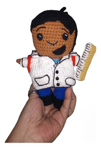 Muñeco Zamba De Pakapaka Amigurumi 