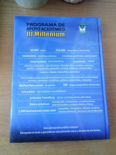 Programa De Apoyo Académico Iii Millenium M-s (Usado)