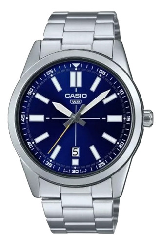 Reloj Casio Enticer Man Mtp-vd02d Acero Inoxidable Analógico