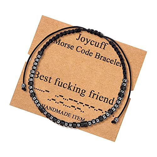 Joycuff Morse Code Bracelets For Women Teen Girls 9c73w