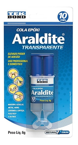 Araldite Tekbond Hobby(10 Min) 6g S 1un C401198