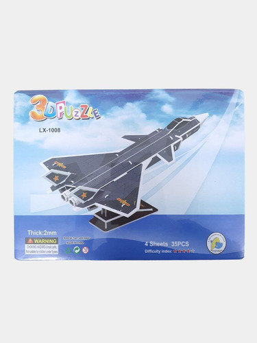 Rompecabeza 3d -avion De Guerra-