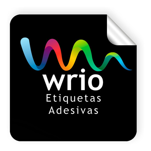 500 Etiqueta Adesivo Vinil Não Rasga Pode Molhar 5x5 Cm