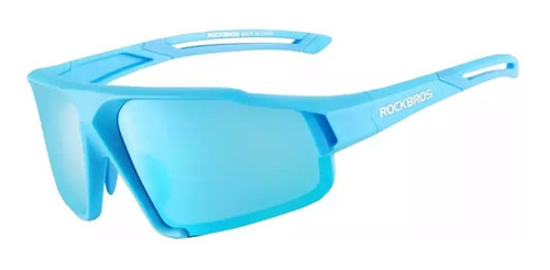 Lentes Rockbros Polarizado Azul