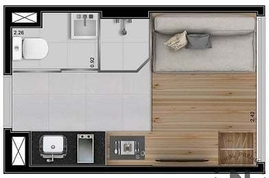 Imagem 15 de 15 de Studio Residencial Para Venda, Vila Buarque, São Paulo - St2246. - St2246-inc