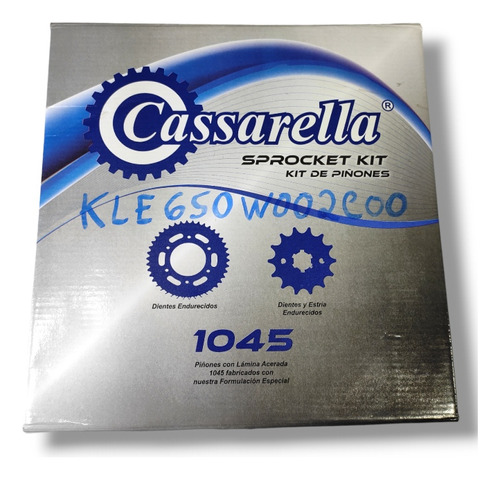 Kit Corona+ Piñon 14/46 Cassarella Kle 650 Original 