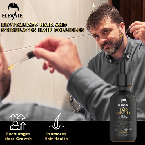 Sérum De Biotina Con Aceite Para El Crecimiento Del Cabello