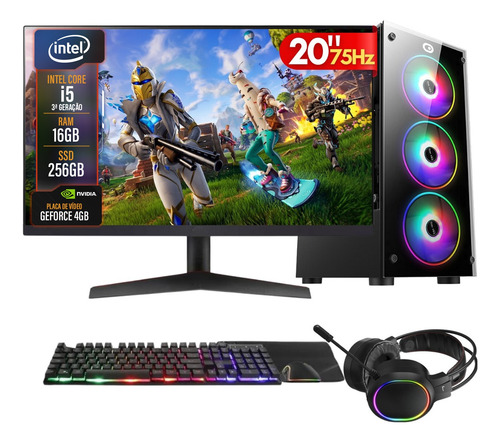 Pc Gamer Completo 2eletro Player I5 16gb 240gb Geforce 4gb