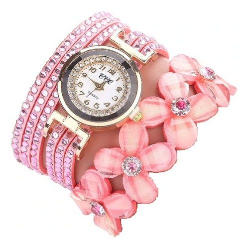 Reloj Para Mujer Tipo Pulsera Diseño Corazon