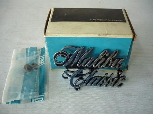 Emblema Chevrolet Malibu Classic Nuevo Original