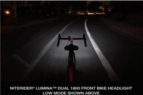 Luz Delantera Lumina Dual 1800 Nite Rider