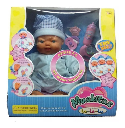 Bebe Muekitas Lalelu Expresion Real Tv / Open-toys 127 Ea