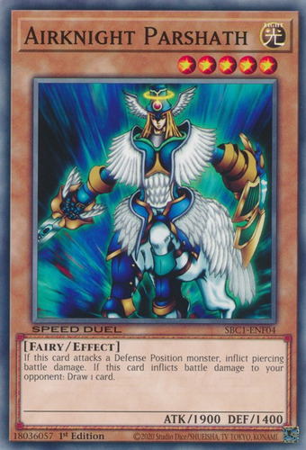 Airknight Parshath (sbc1-enf04) Yu-gi-oh!