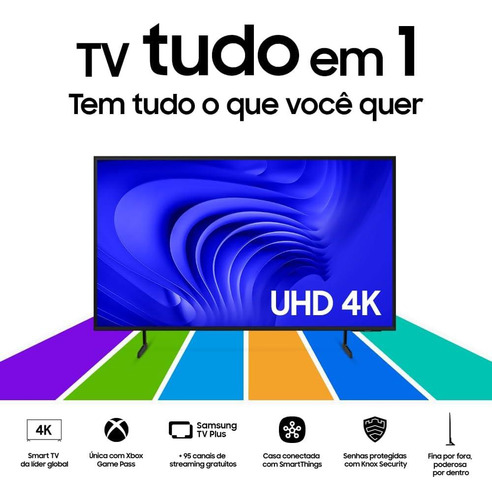 Smart Tv Samsung Un43du7700gxzd 43 Uhd 4k Crystal