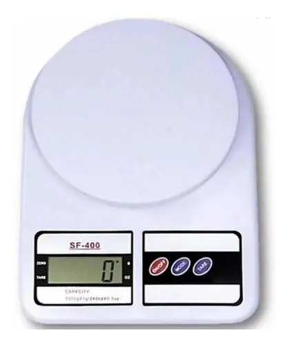 comprar Balança Digital De Precisão Cozinha 10kg Nutrição E Dieta Capacidade máxima 10 kg Cor branca
