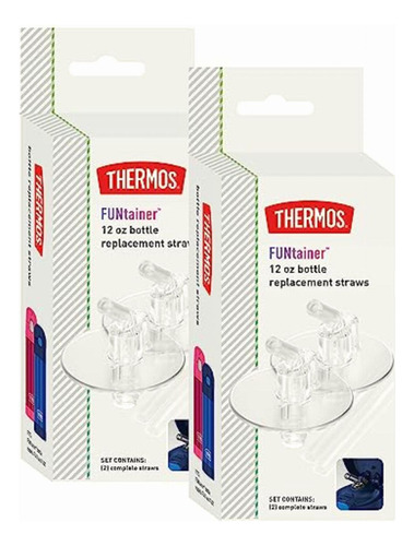 Thermos Funtainer Pajitas Aisladas De Repuesto Para Botella