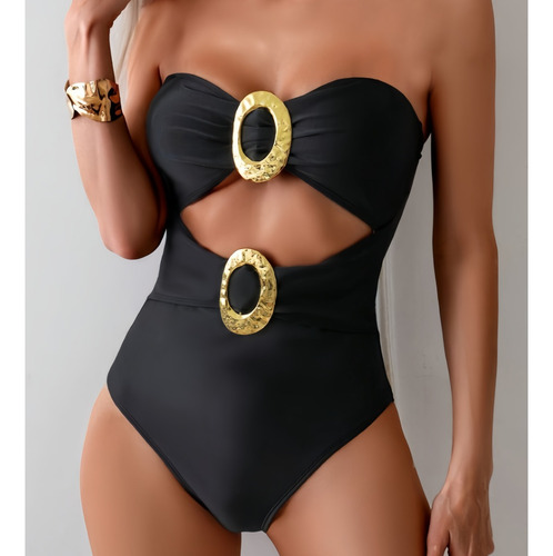 Traje De Baño De Una Pieza De Playa De Verano Para Mujer