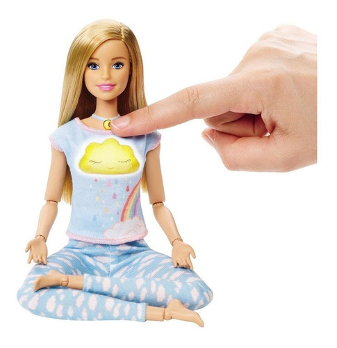 Boneca Barbie Medita Comigo Com Acessórios Gnk01 Mattel