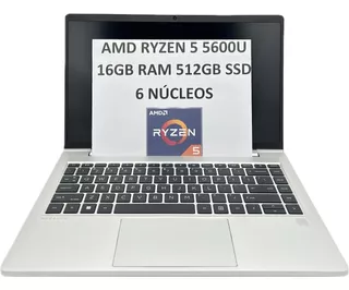 Laptop Hp Ryzen 5 5600u 16gb Ram 512gb Ssd 5cd148bnlz