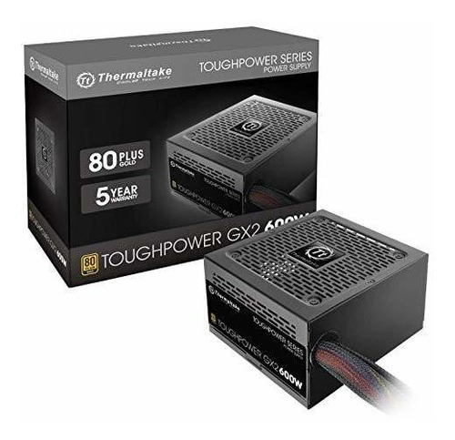 Gx2 Toughpower 80 De Oro 600w Sli Fuego Cruzado Potenci...