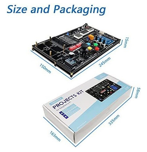 Kit De Programacion Freenove Para Raspberry Pi 4 -negro
