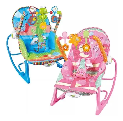Silla Mecedora 3 En 1 Musical Y Vibraciones + Envíos Gratis