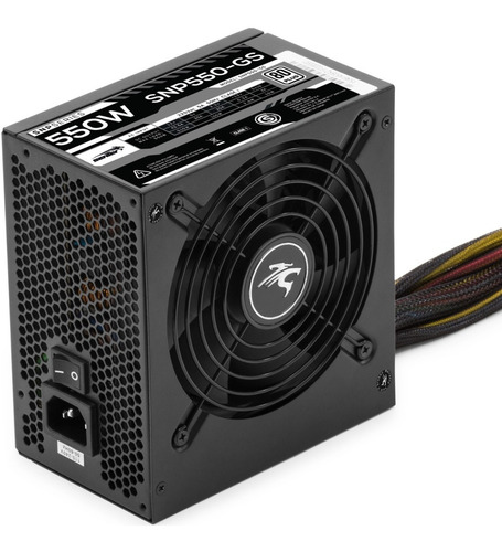 Fuente Sentey Snp550-gs 550w Reales 41.25a 80 Plus Gamer