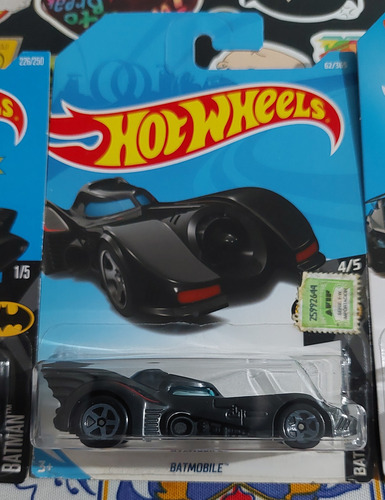 Lote Hot Wheels Batman Batmobile X3 Negro