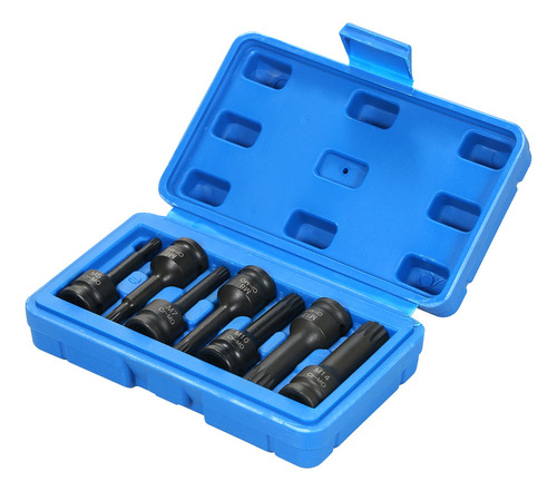 Juego De Dados De Impacto 7 Piezas Métricas (5mm 6mm 7mm 8mm