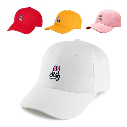 Gorra Psycho Bunny Bordada Beisbolera Varios Colores